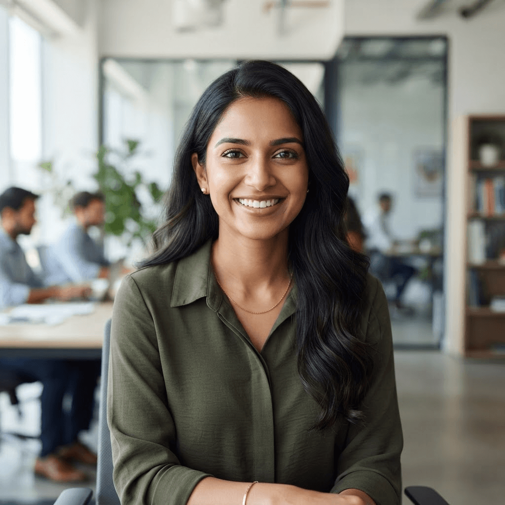 Indian female professional